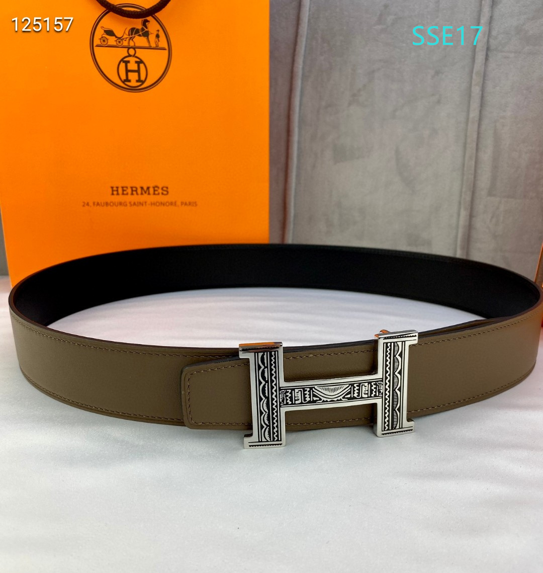 Hermes belt 38mmX95-125mm XH (9)