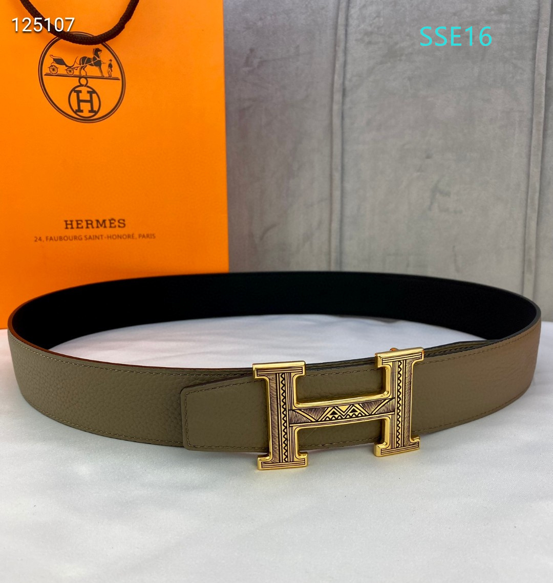 Hermes belt 38mmX95-12cm XH (100)