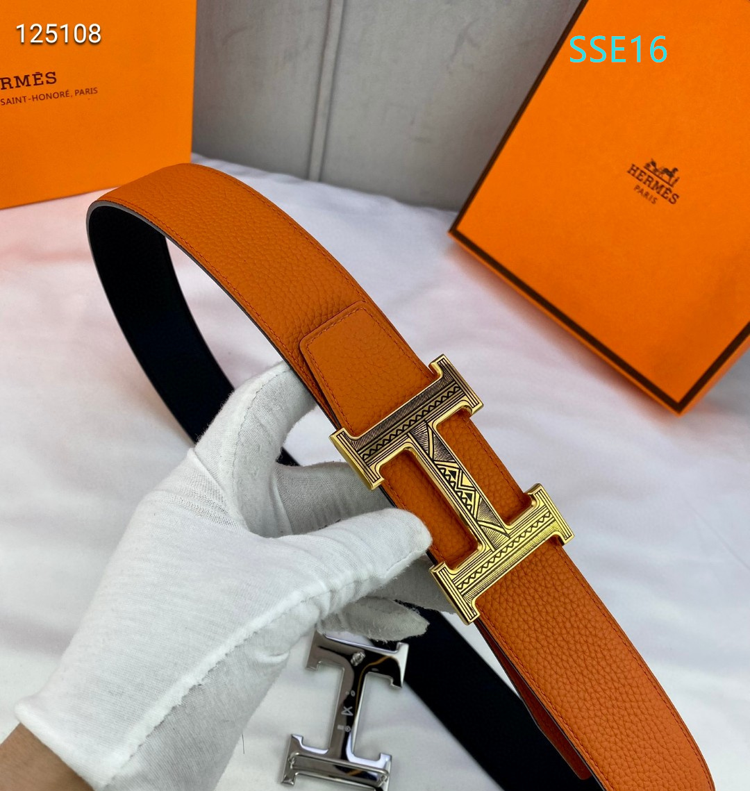 Hermes belt 38mmX95-12cm XH (101)