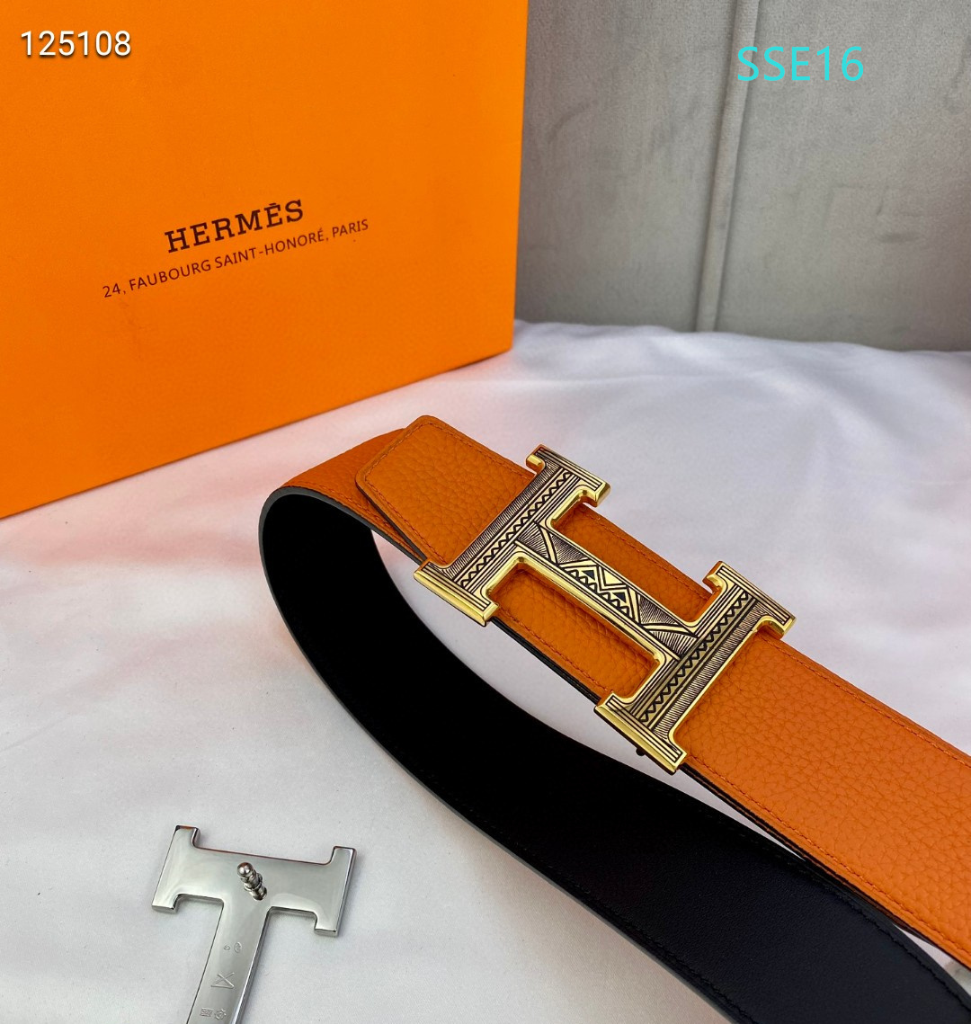 Hermes belt 38mmX95-12cm XH (103)