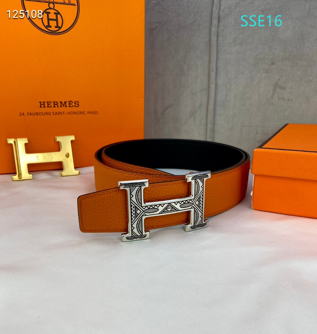 Hermes belt 38mmX95-12cm XH (105)