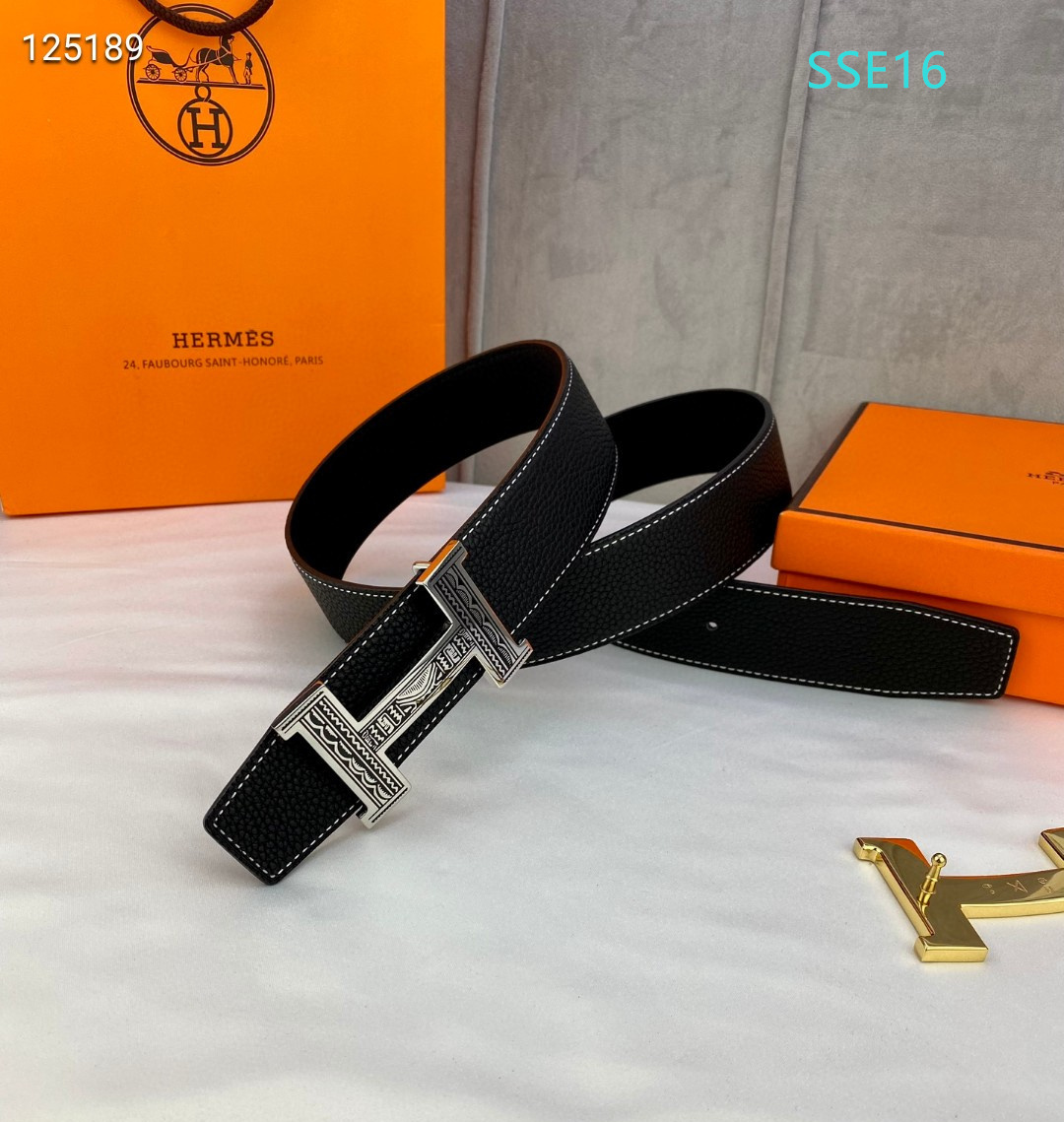 Hermes belt 38mmX95-12cm XH (113)