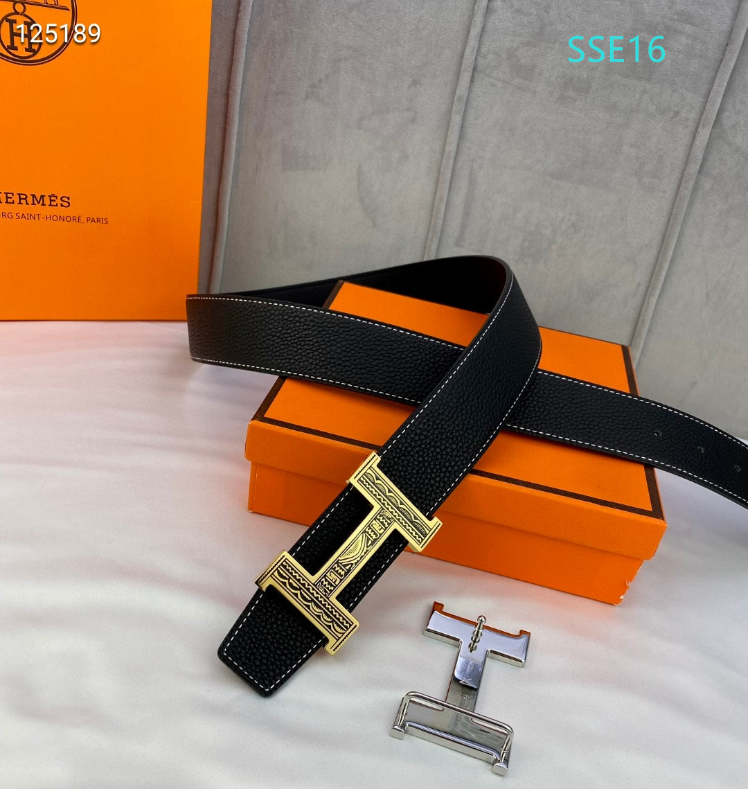 Hermes belt 38mmX95-12cm XH (117)