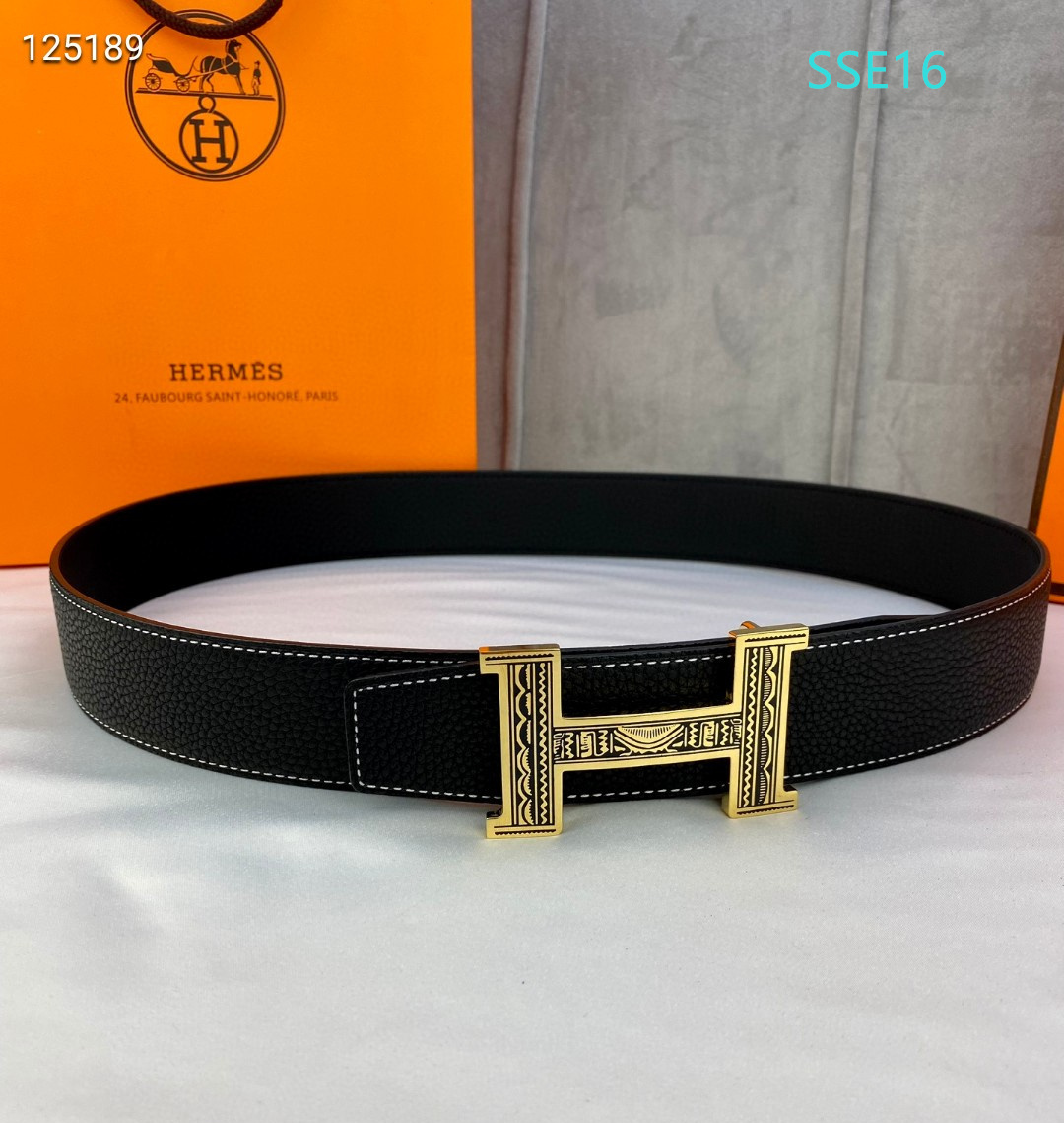 Hermes belt 38mmX95-12cm XH (118)