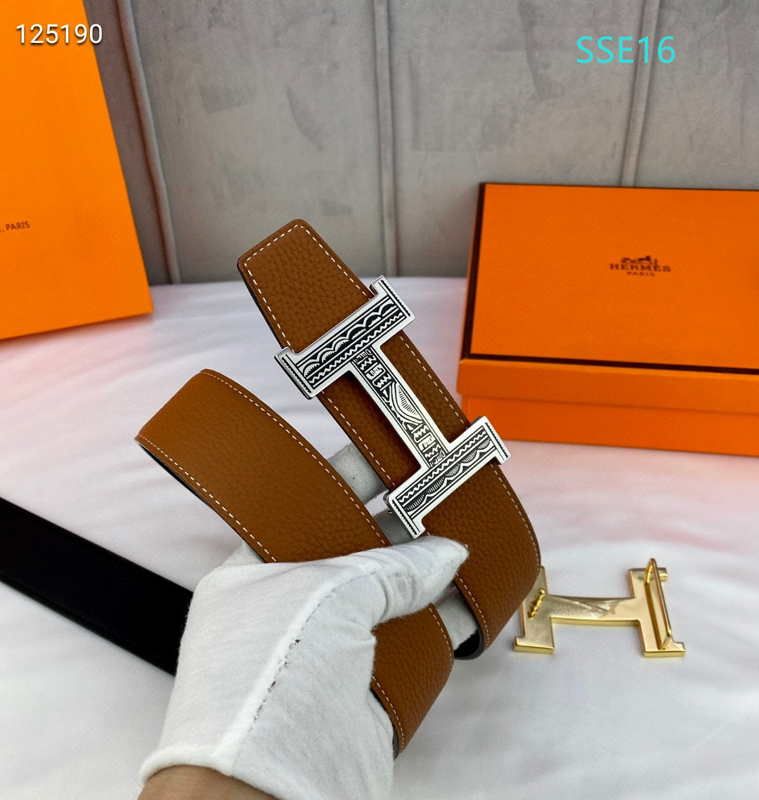 Hermes belt 38mmX95-12cm XH (121)