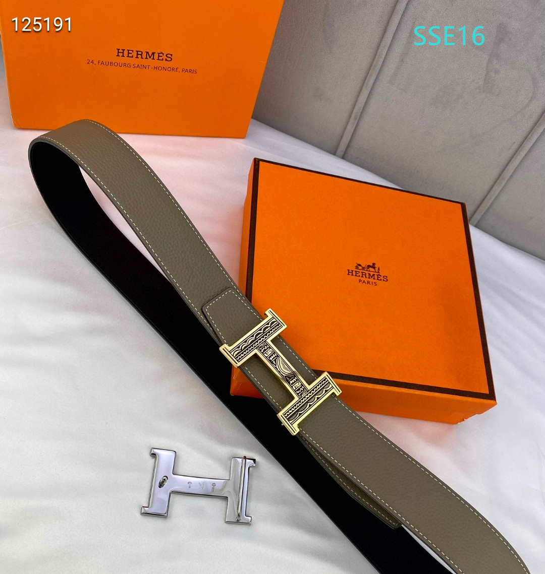 Hermes belt 38mmX95-12cm XH (128)