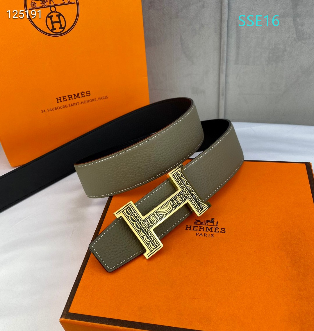 Hermes belt 38mmX95-12cm XH (129)