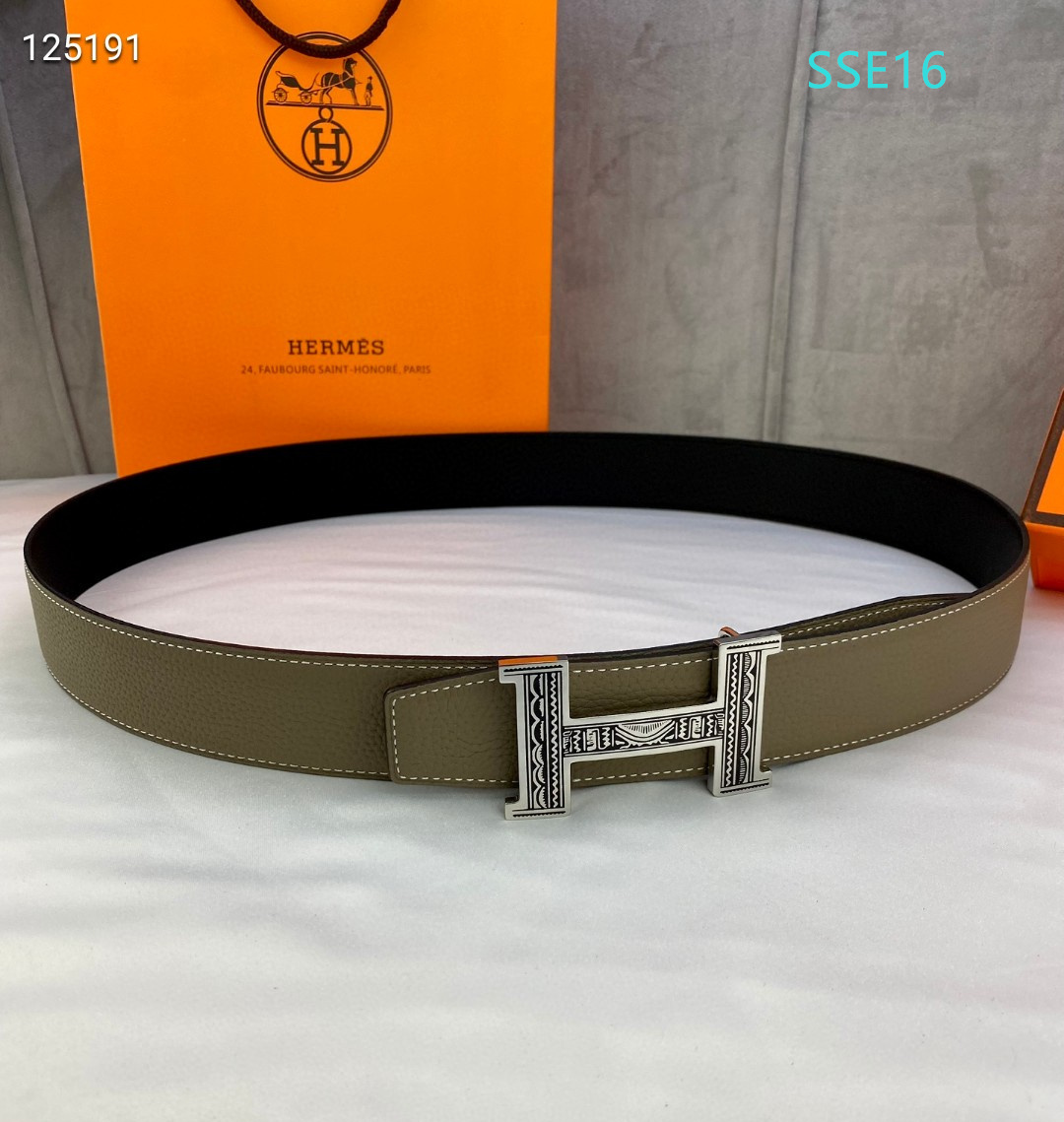 Hermes belt 38mmX95-12cm XH (136)