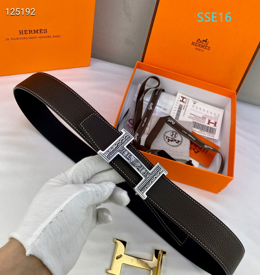 Hermes belt 38mmX95-12cm XH (137)