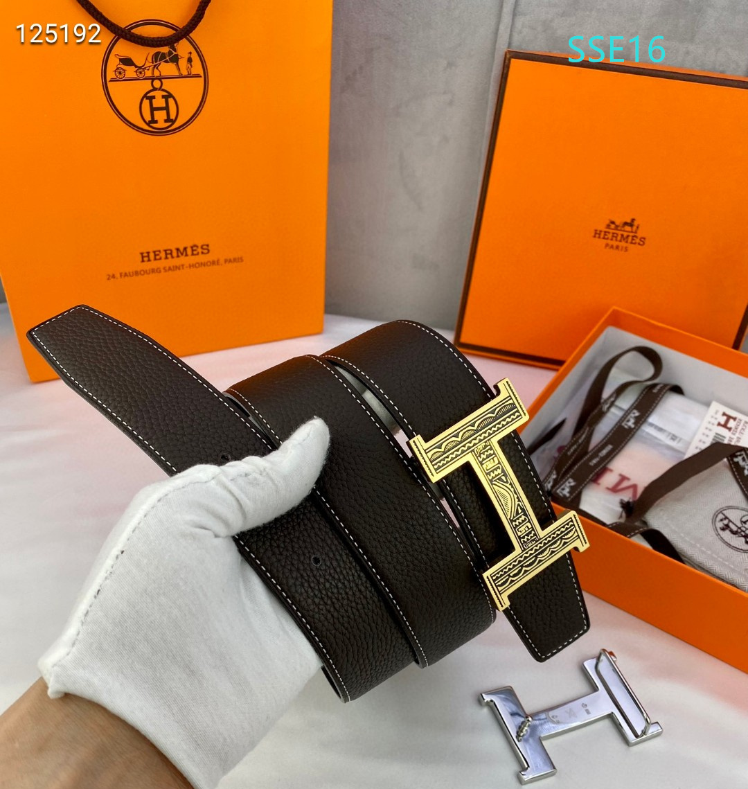 Hermes belt 38mmX95-12cm XH (142)