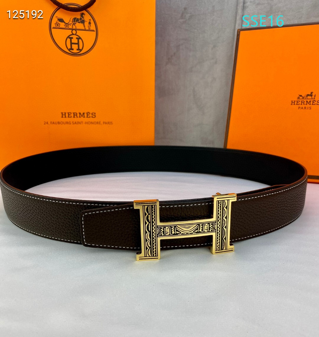 Hermes belt 38mmX95-12cm XH (145)