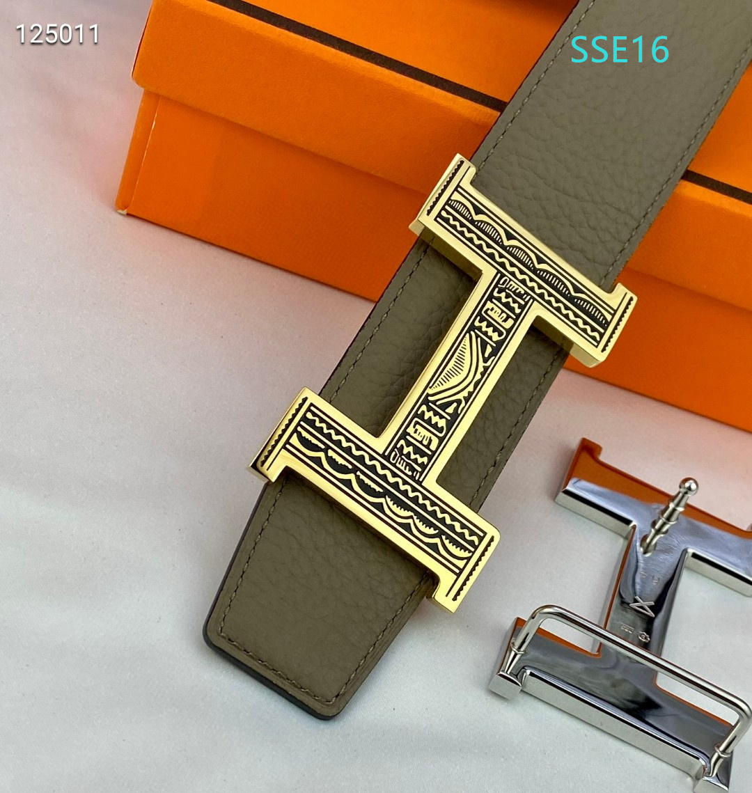 Hermes belt 38mmX95-12cm XH (26)
