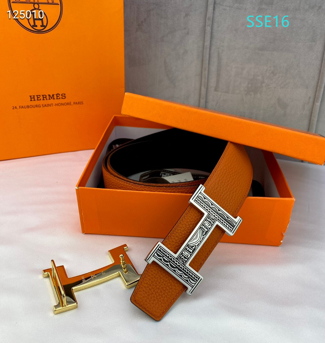 Hermes belt 38mmX95-12cm XH (32)