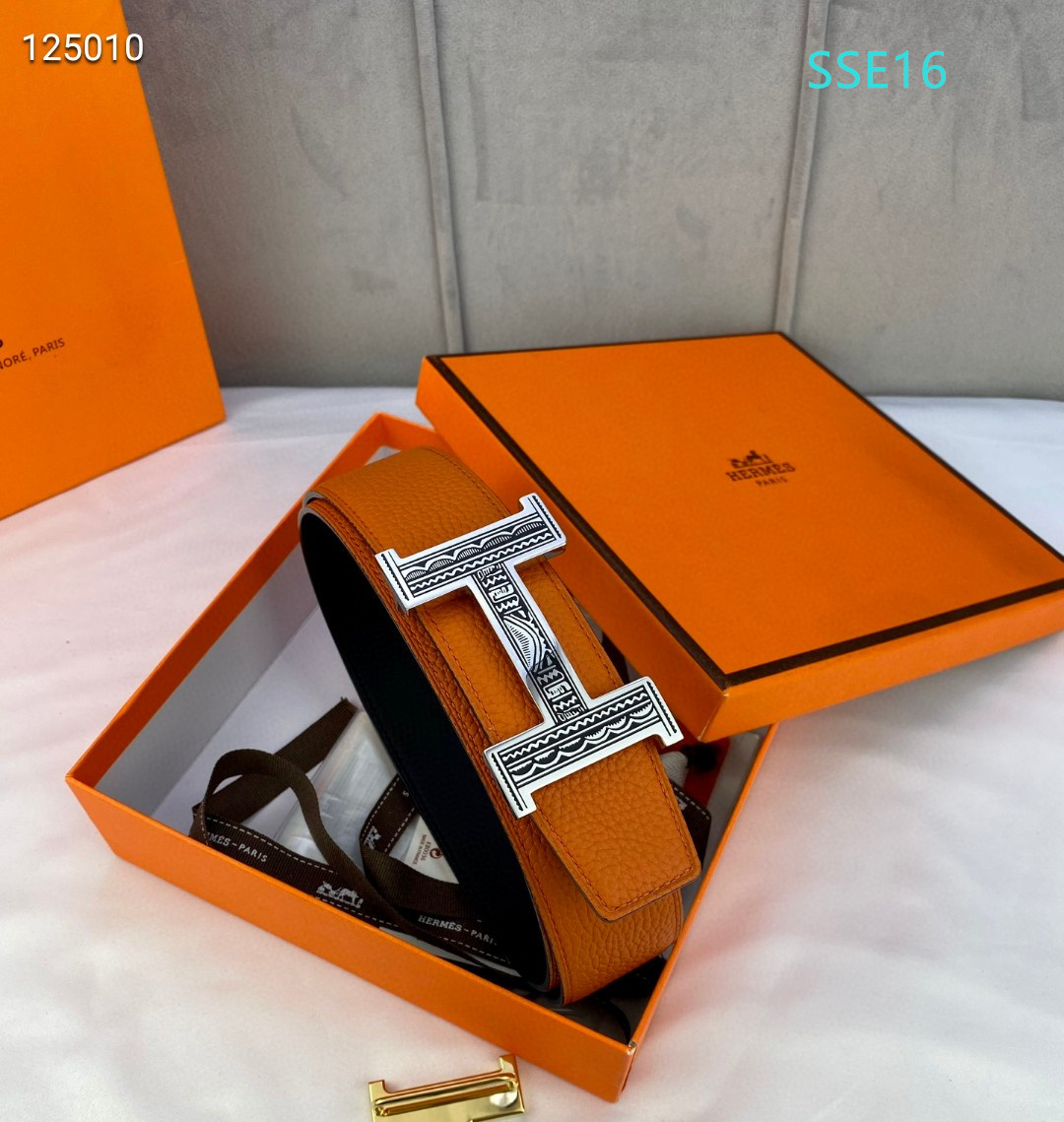 Hermes belt 38mmX95-12cm XH (33)