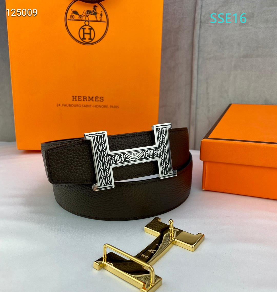 Hermes belt 38mmX95-12cm XH (44)