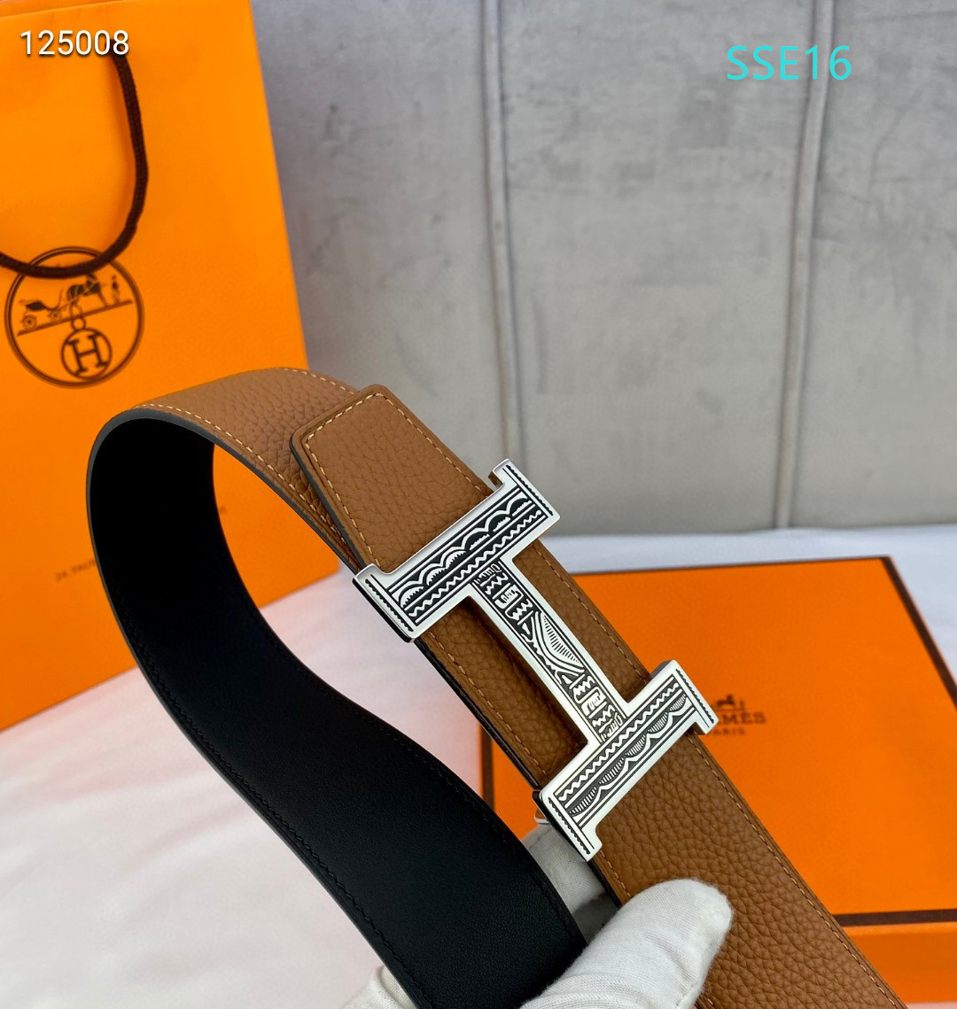 Hermes belt 38mmX95-12cm XH (47)