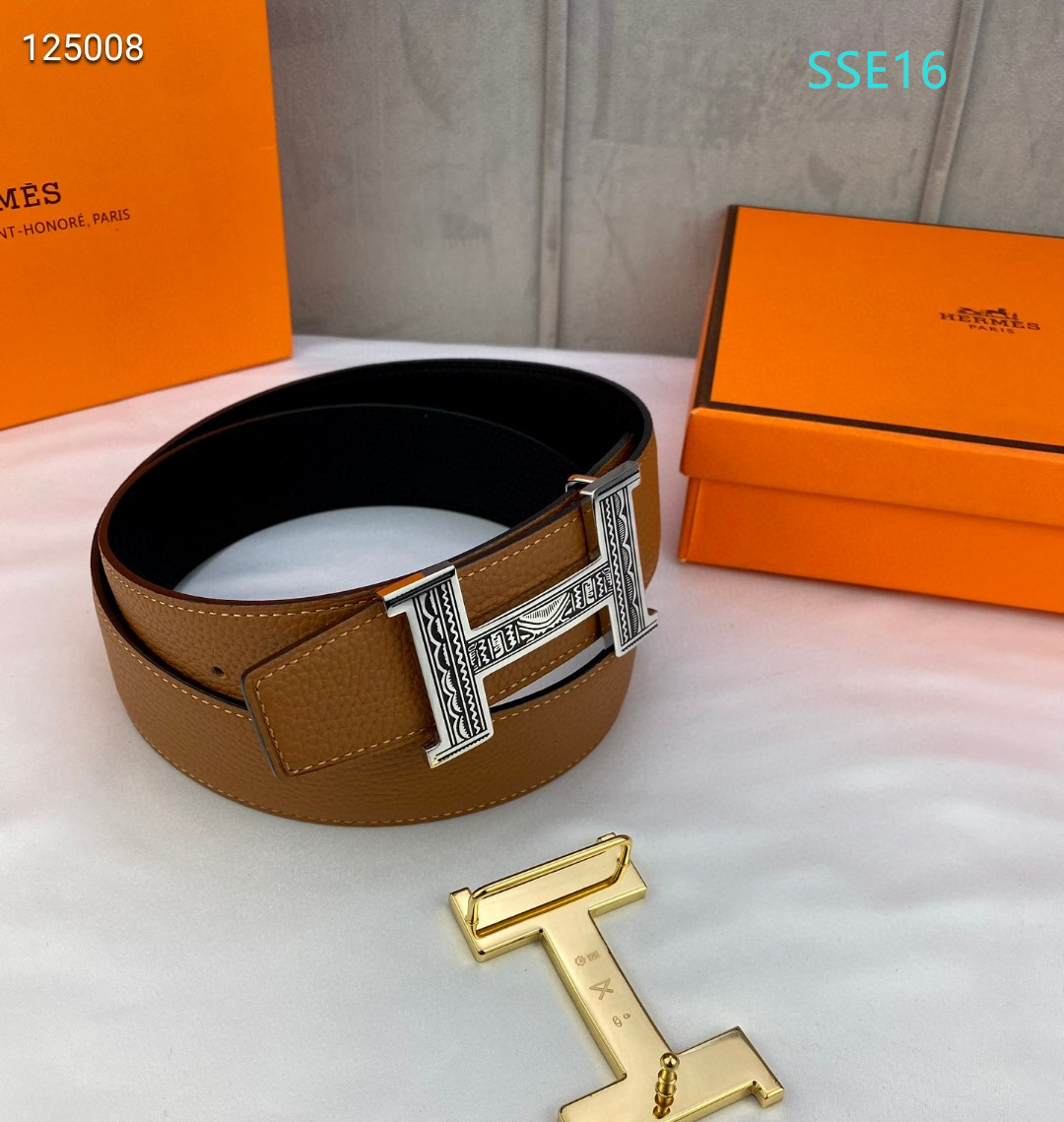 Hermes belt 38mmX95-12cm XH (49)