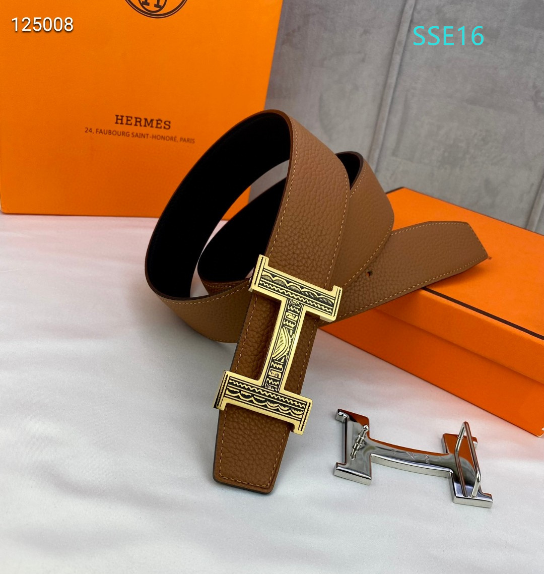 Hermes belt 38mmX95-12cm XH (50)