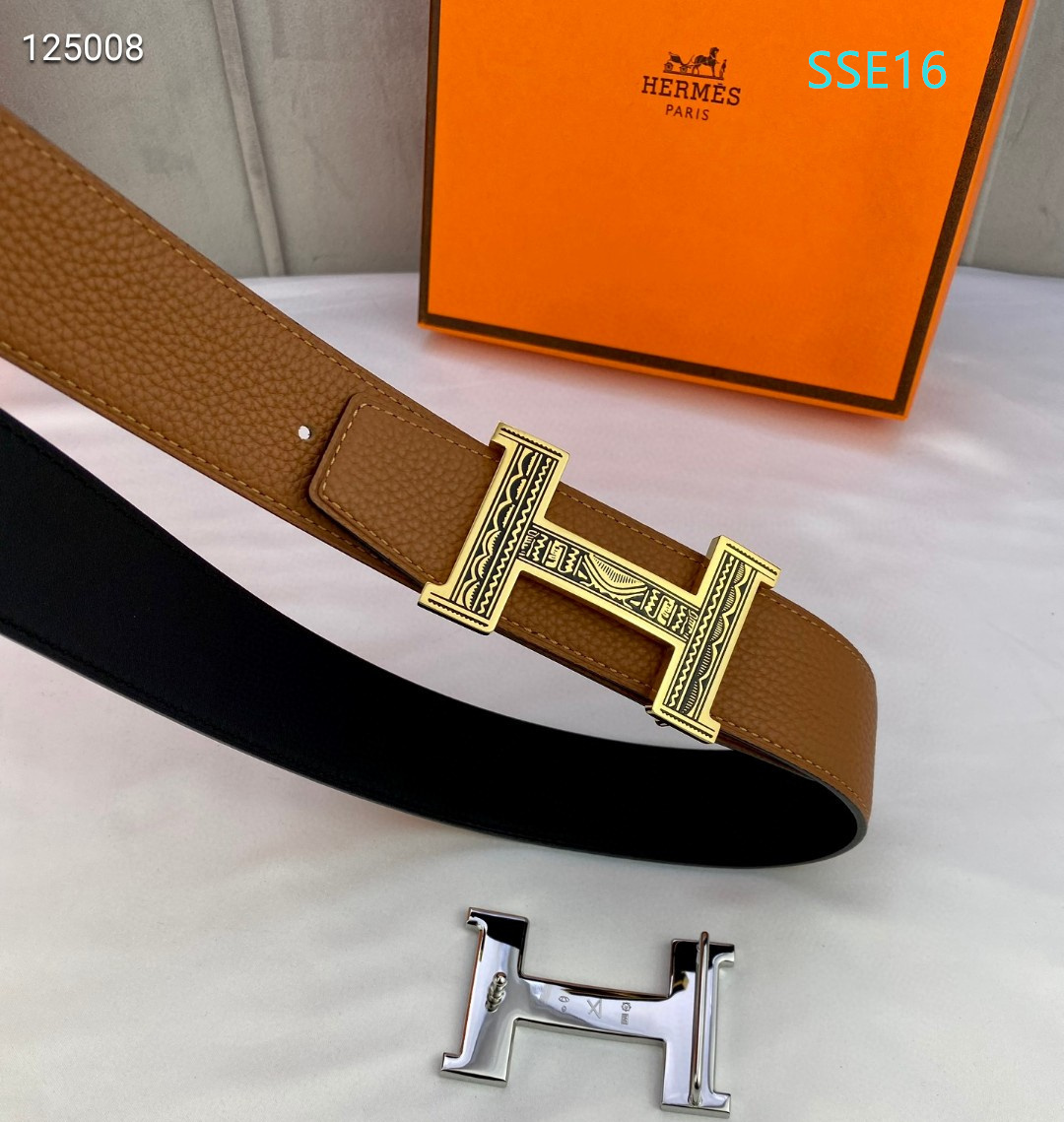 Hermes belt 38mmX95-12cm XH (52)