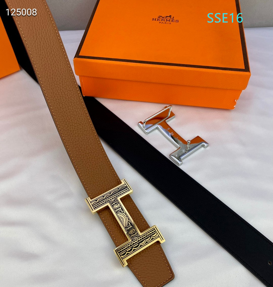 Hermes belt 38mmX95-12cm XH (53)