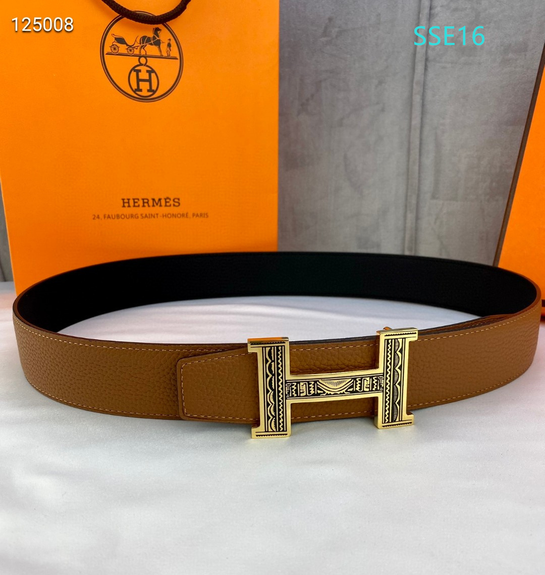 Hermes belt 38mmX95-12cm XH (54)