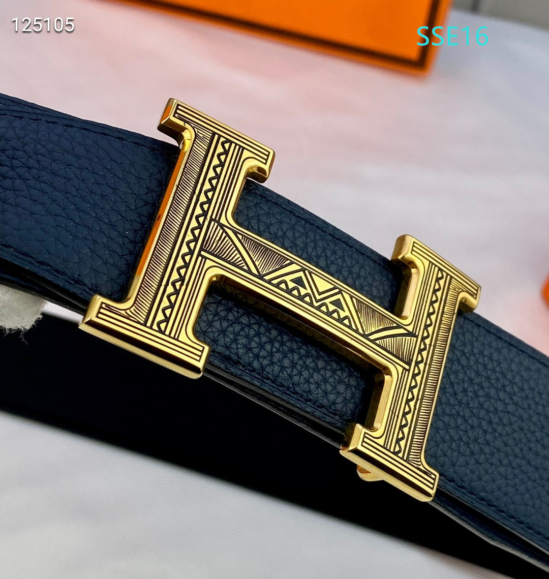 Hermes belt 38mmX95-12cm XH (75)