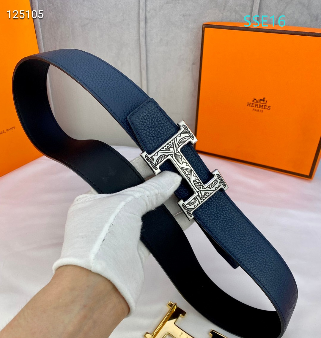 Hermes belt 38mmX95-12cm XH (81)