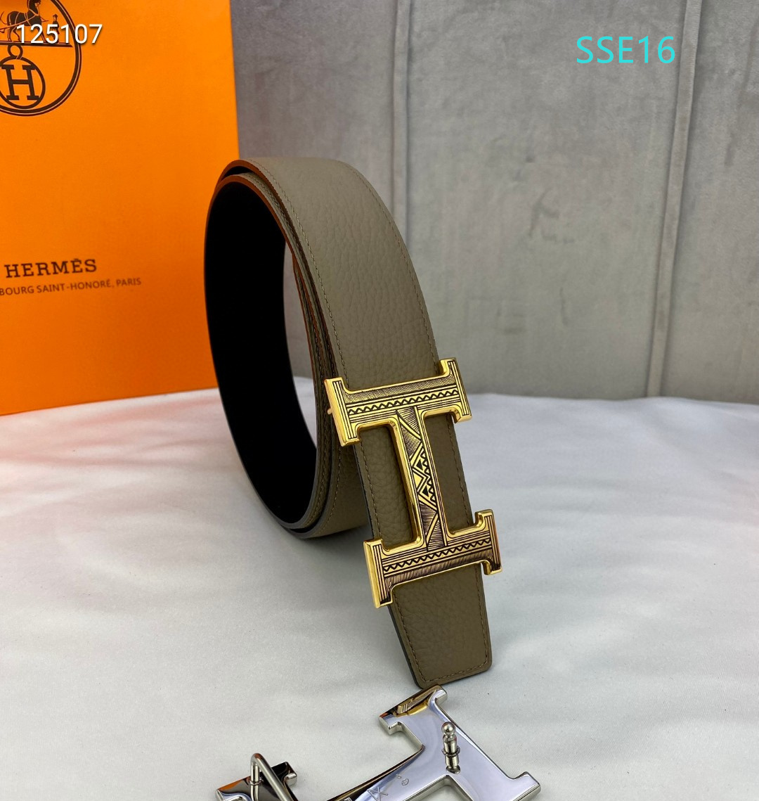 Hermes belt 38mmX95-12cm XH (97)