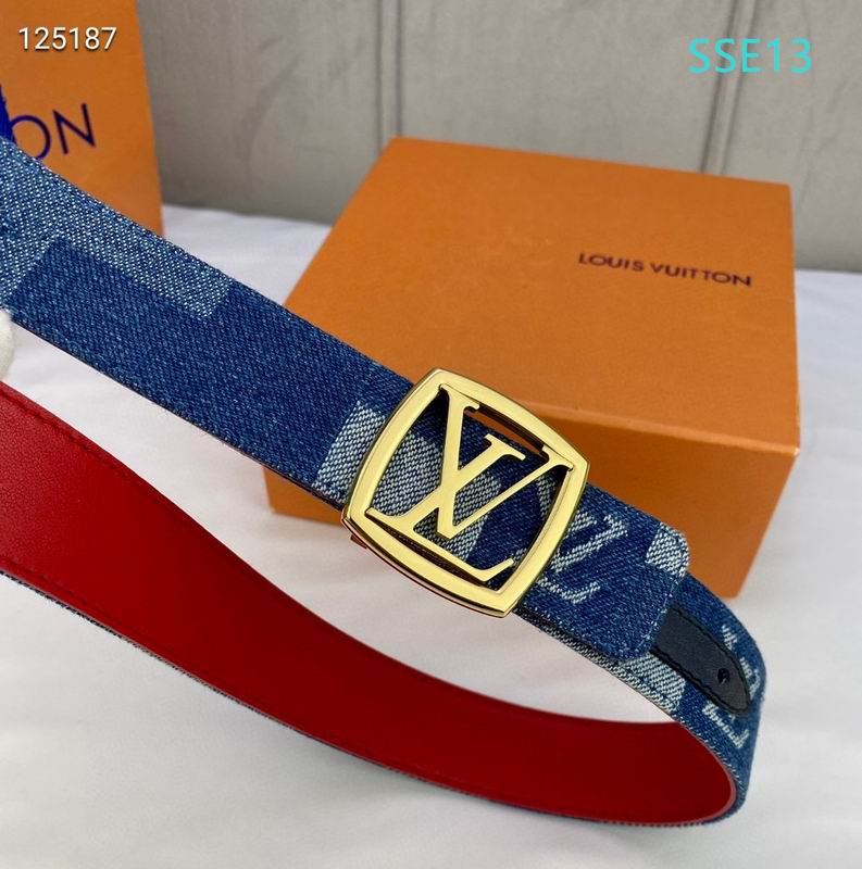 LV belt 30mmX95-115cm XH (72)