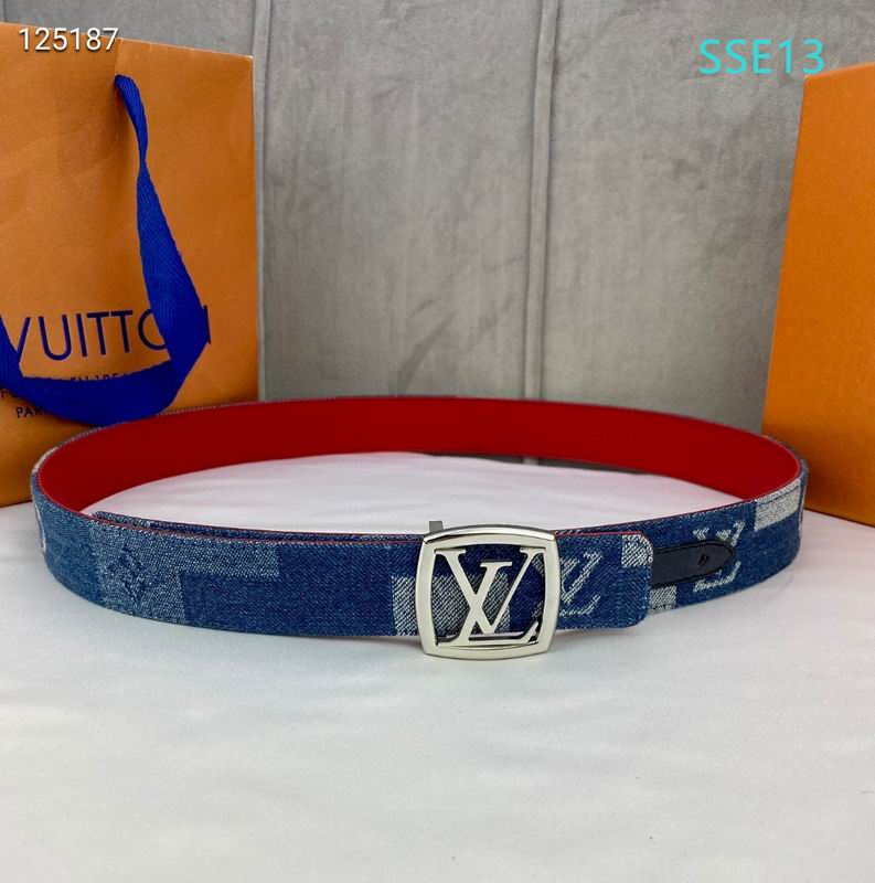LV belt 30mmX95-115cm XH (78)