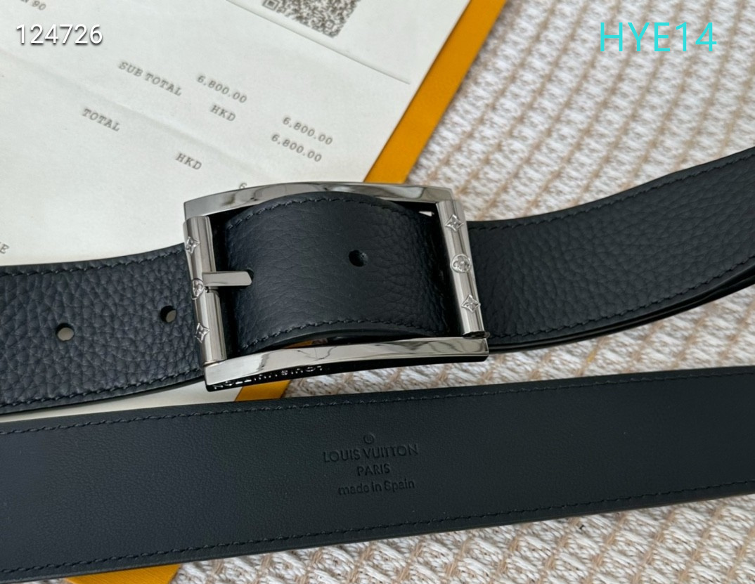 LV belt 34mmX95-125cm XH (100)