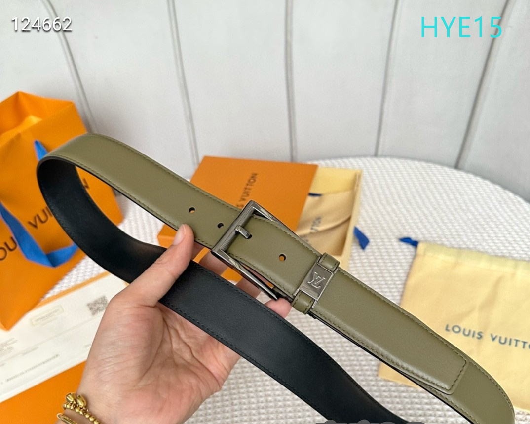 LV belt 34mmX95-125cm XH (102)