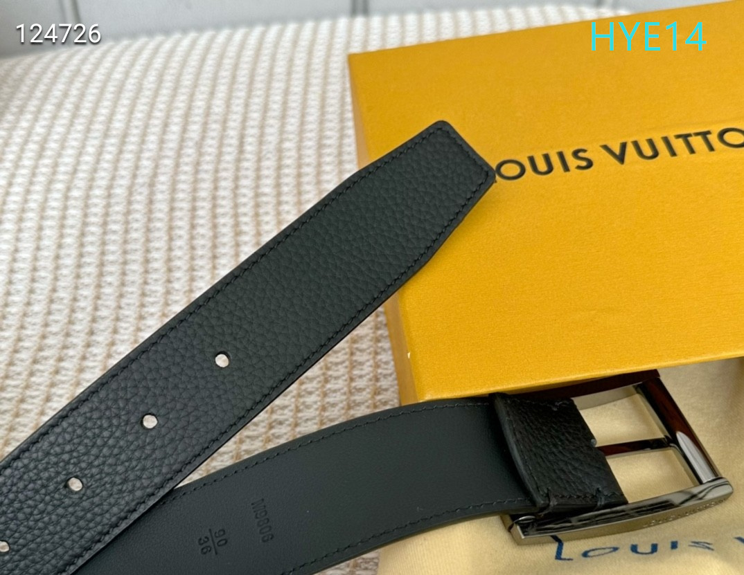 LV belt 34mmX95-125cm XH (103)