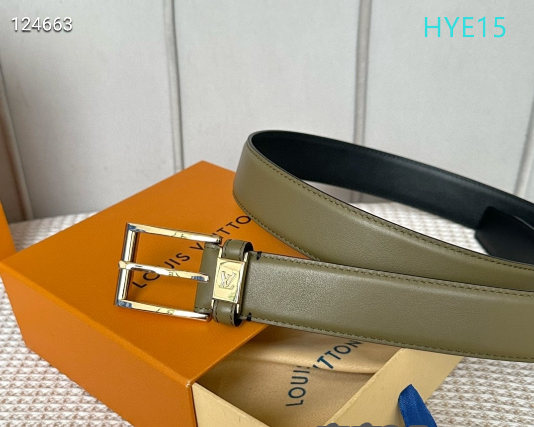 LV belt 34mmX95-125cm XH (110)