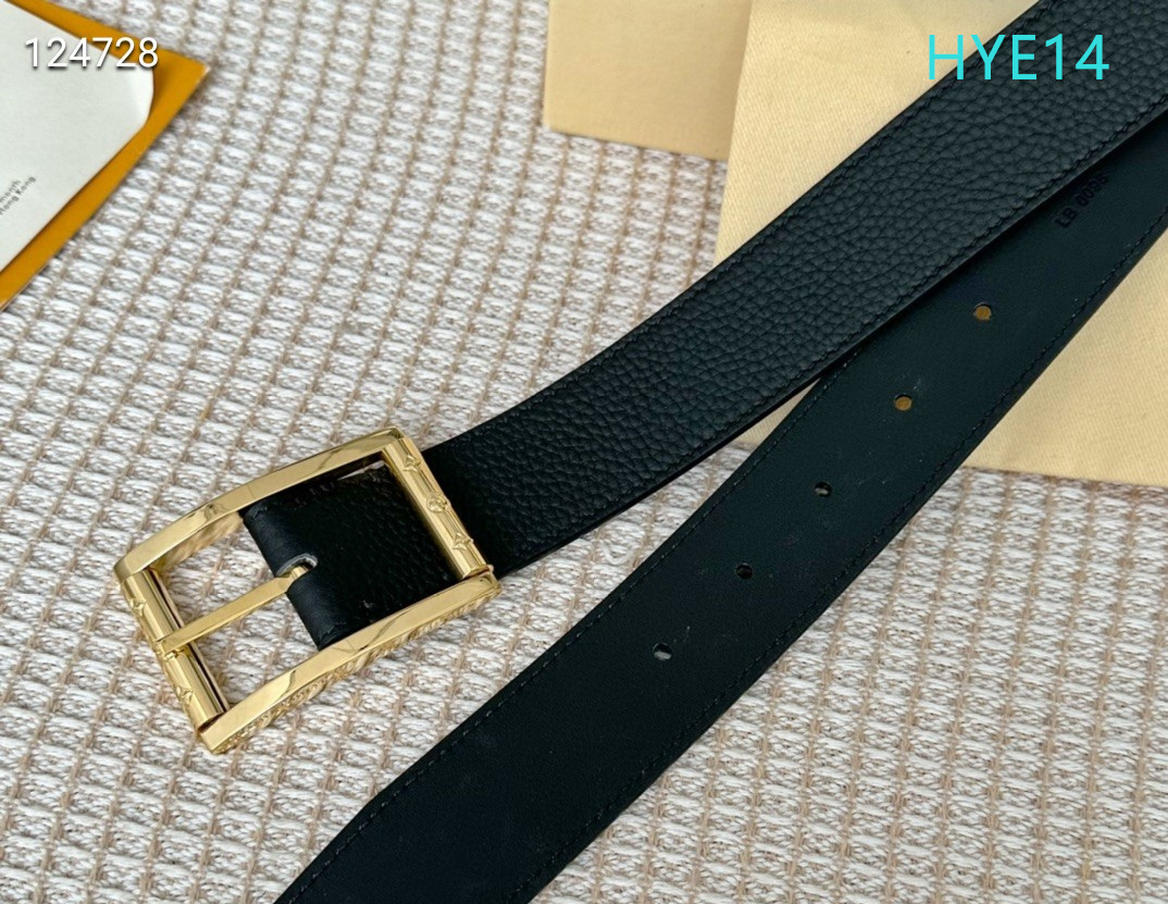 LV belt 34mmX95-125cm XH (113)