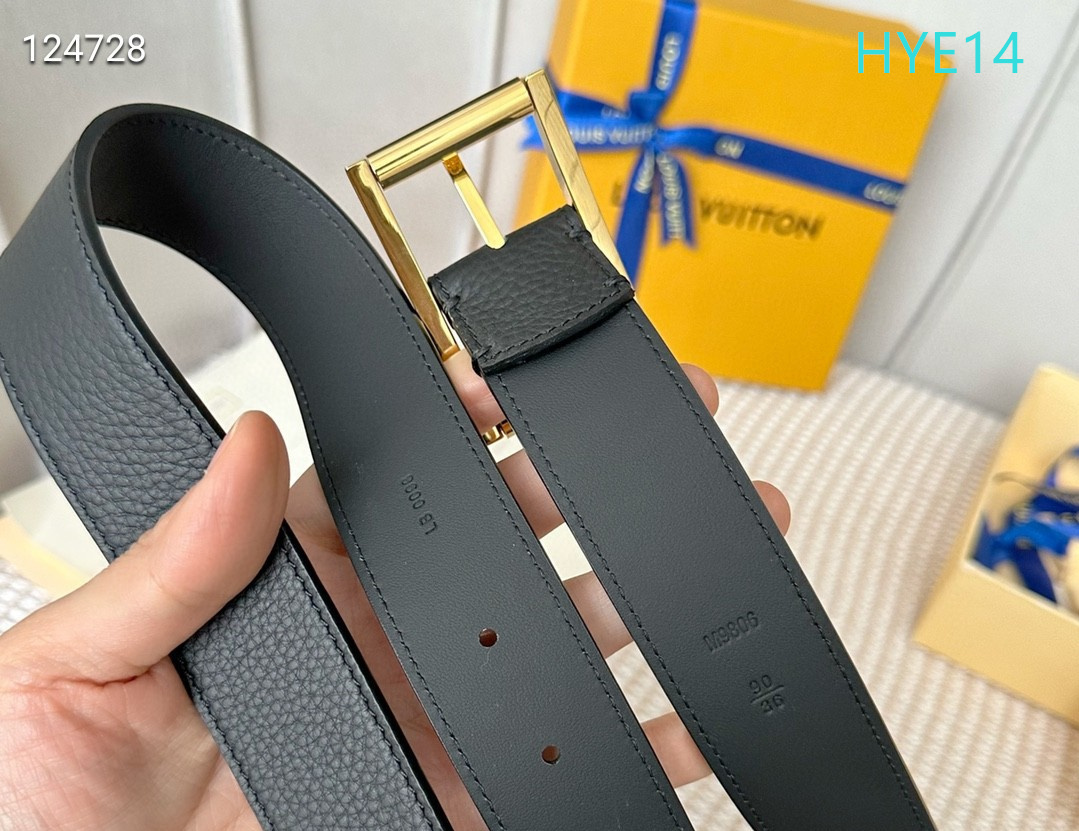 LV belt 34mmX95-125cm XH (116)