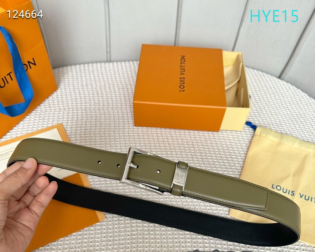 LV belt 34mmX95-125cm XH (116)
