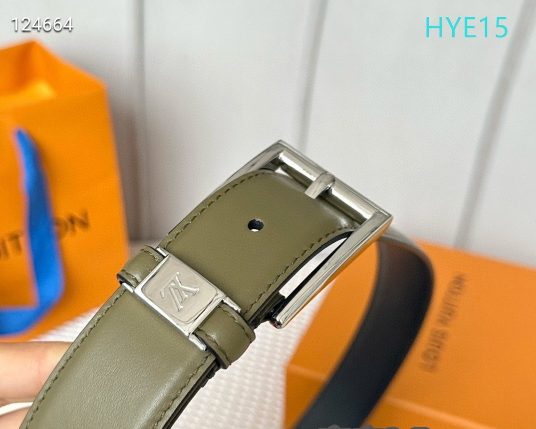 LV belt 34mmX95-125cm XH (118)
