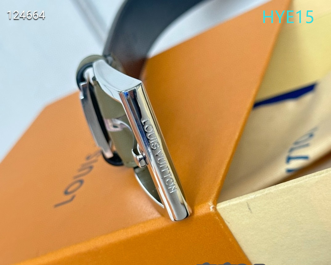 LV belt 34mmX95-125cm XH (119)