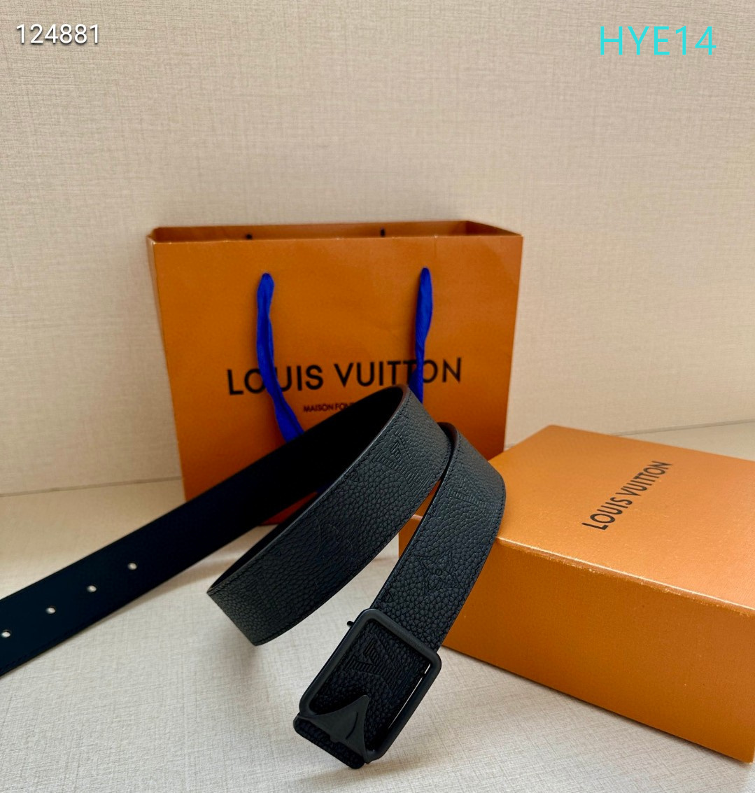 LV belt 34mmX95-125cm XH (121)