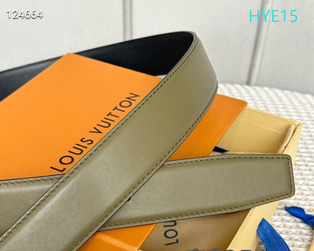 LV belt 34mmX95-125cm XH (121)