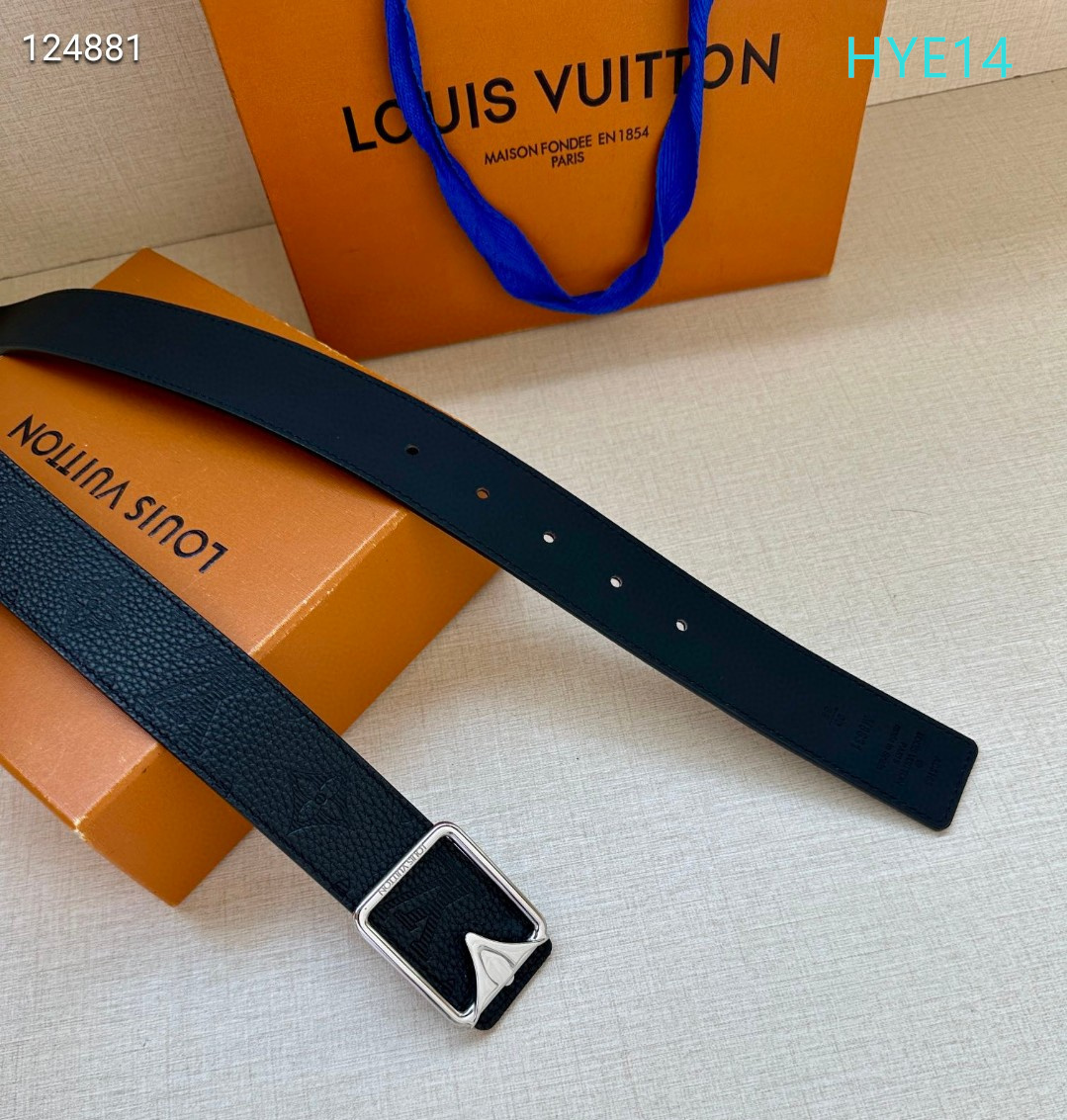LV belt 34mmX95-125cm XH (124)