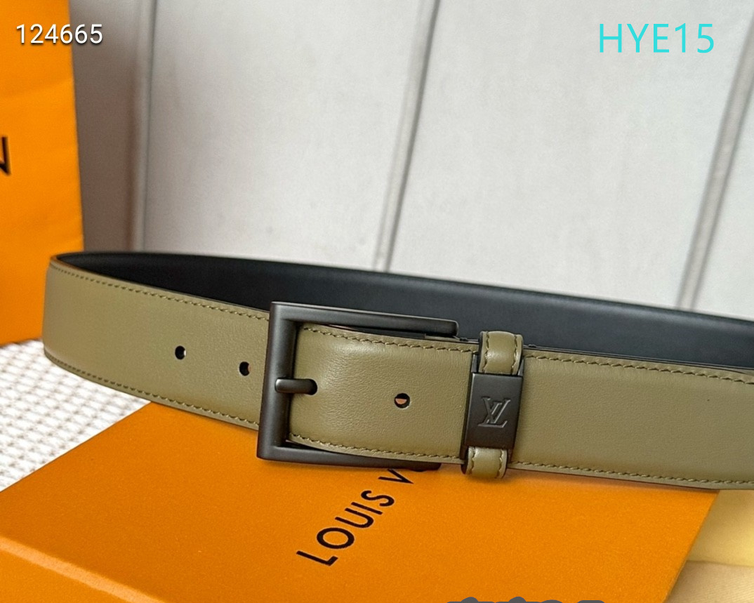 LV belt 34mmX95-125cm XH (124)