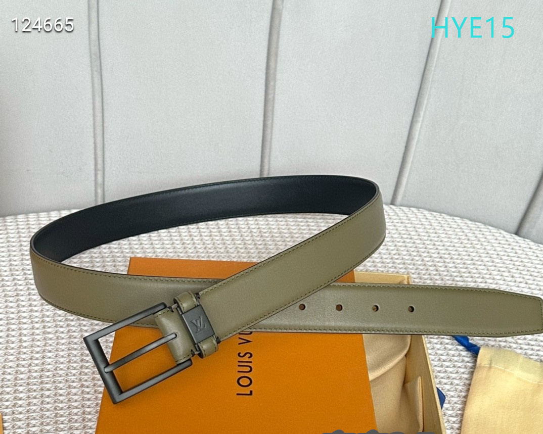 LV belt 34mmX95-125cm XH (125)