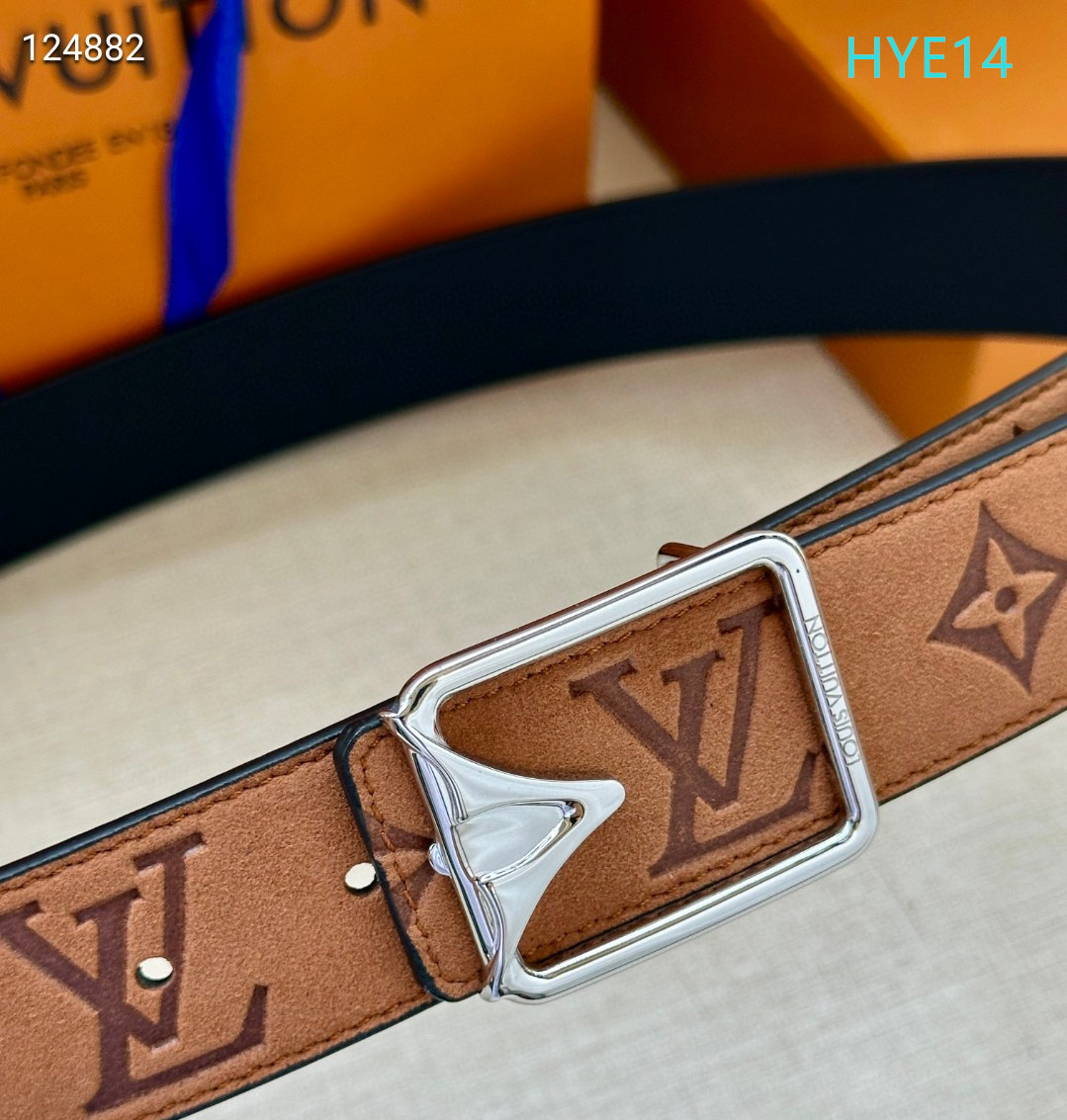 LV belt 34mmX95-125cm XH (128)
