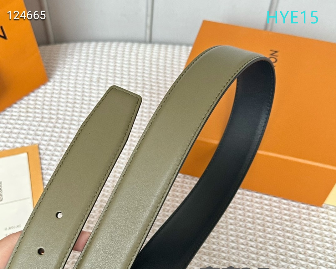 LV belt 34mmX95-125cm XH (128)