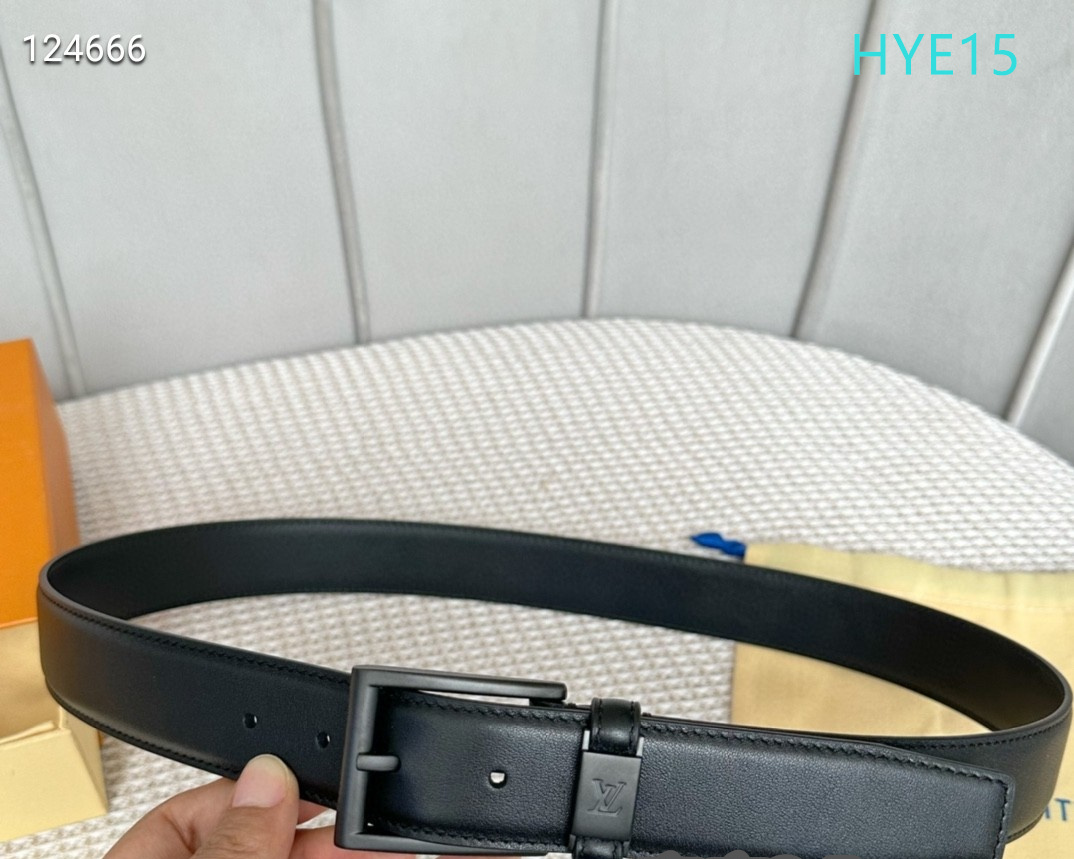 LV belt 34mmX95-125cm XH (130)