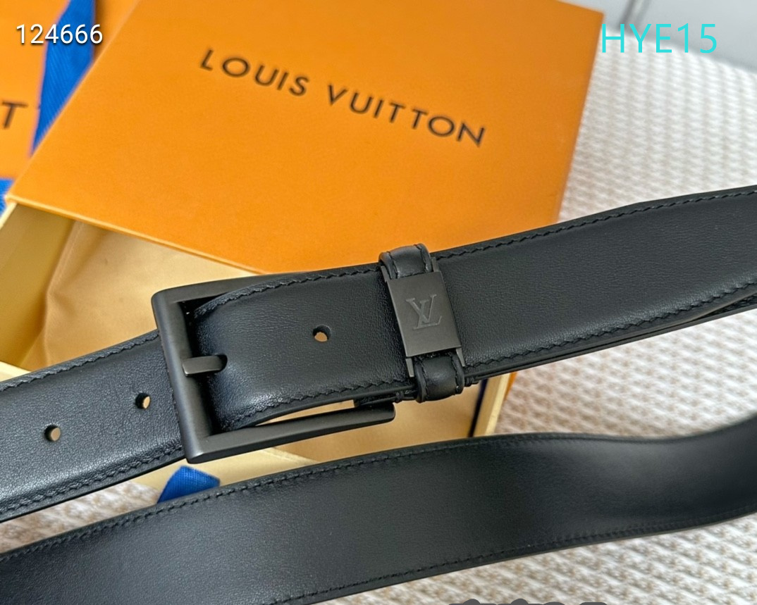 LV belt 34mmX95-125cm XH (131)