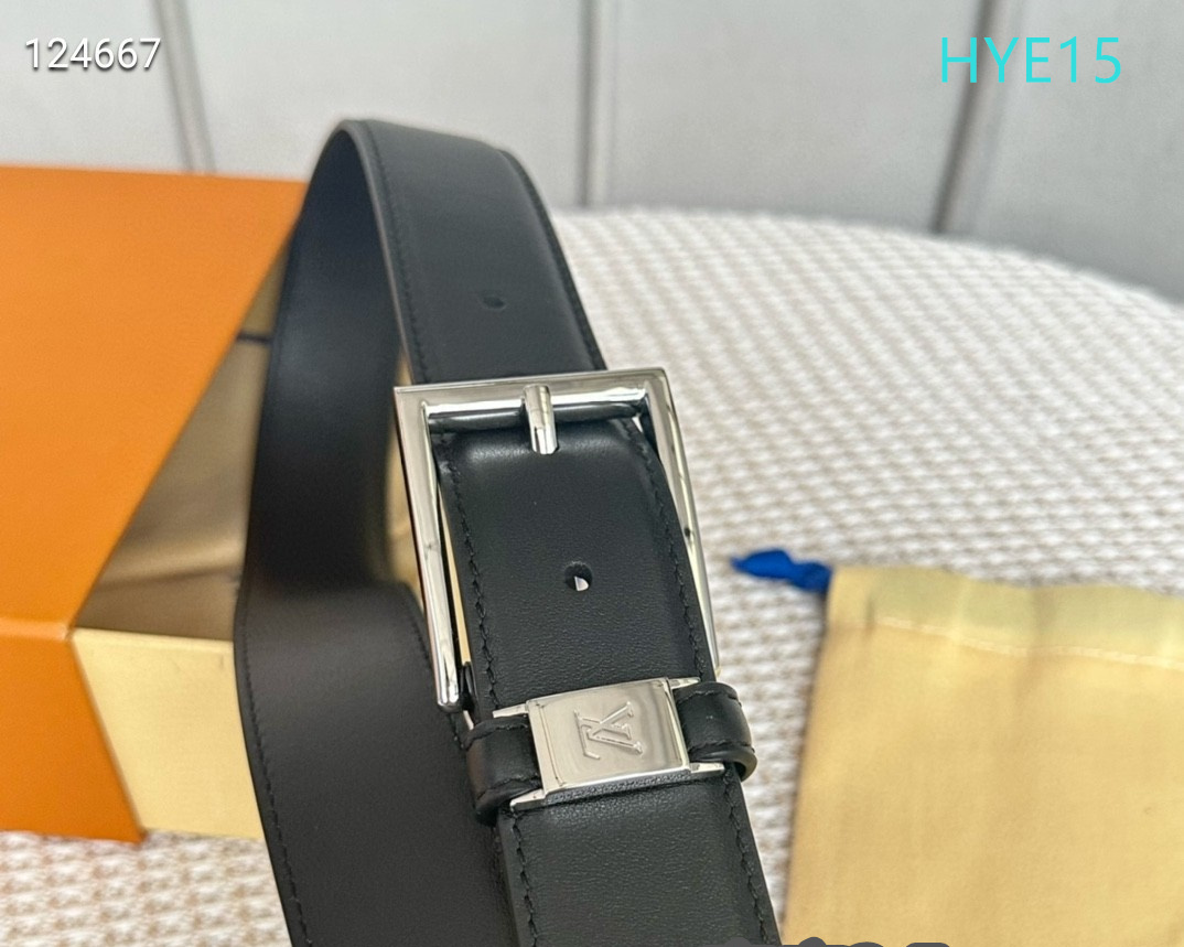 LV belt 34mmX95-125cm XH (138)