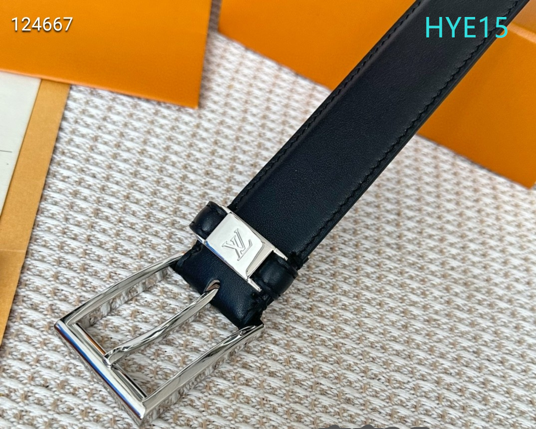 LV belt 34mmX95-125cm XH (140)